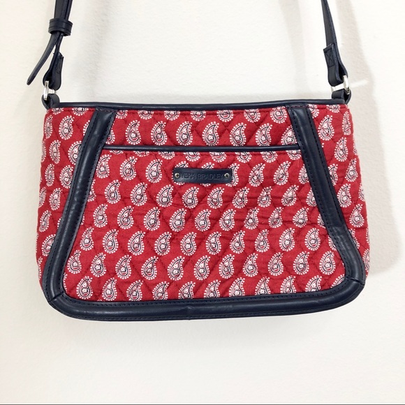 NWT Vera Bradley Trimmed Trapeze Crossbody Purse - Picture 2 of 8